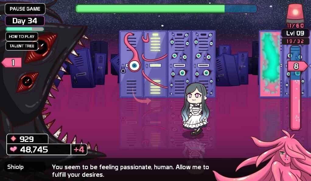Lovecraft Locker 操作界面 玩法截图