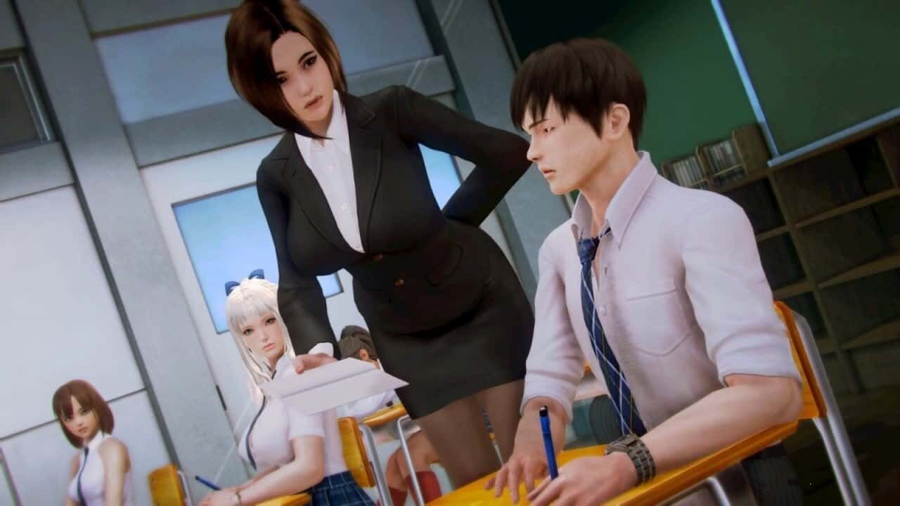 二次元老婆学院_Waifu Academy 操作界面 资料图 4